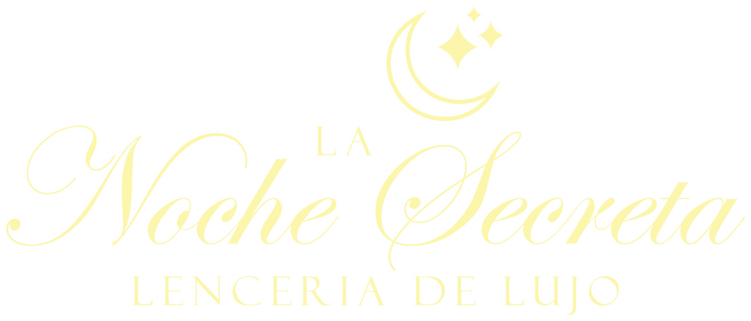 La Noche Secreta — Lencería de lujo